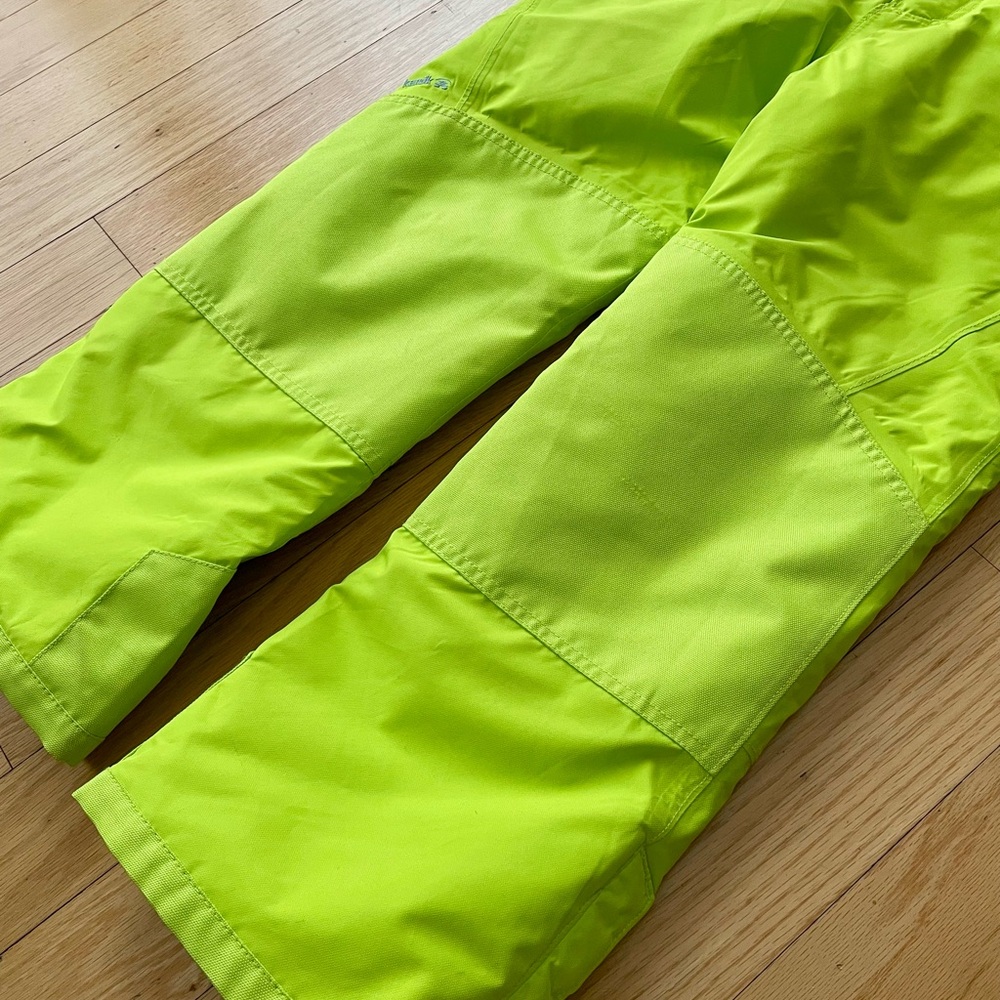 Kamik Kids Harper Bib Snow Pants - Lime Green - Picture 3 of 6
